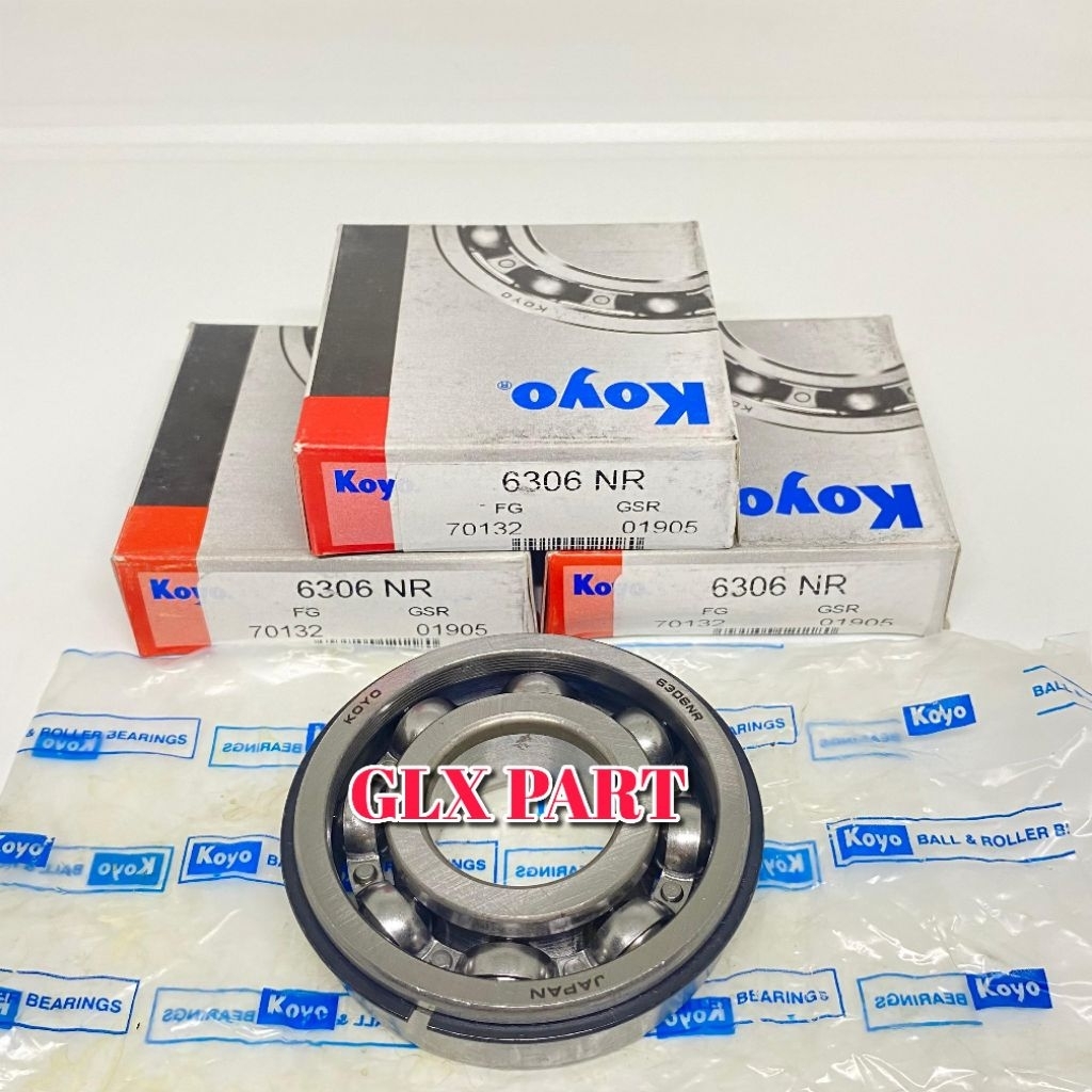 BEARING 6306NR KOYO BEARING 6306 NR KOYO UK. 30x72x19MM