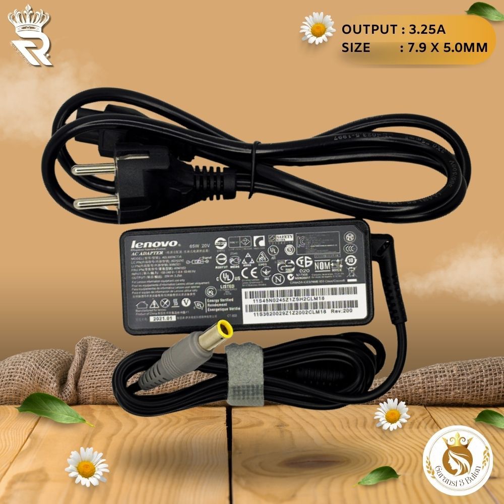 อะแดปเตอร์ชาร์จสําหรับ Thinkpad L512 L520 L530 E430C E435 3.25A 7.9x5.0 มม.แล็ปท็อป