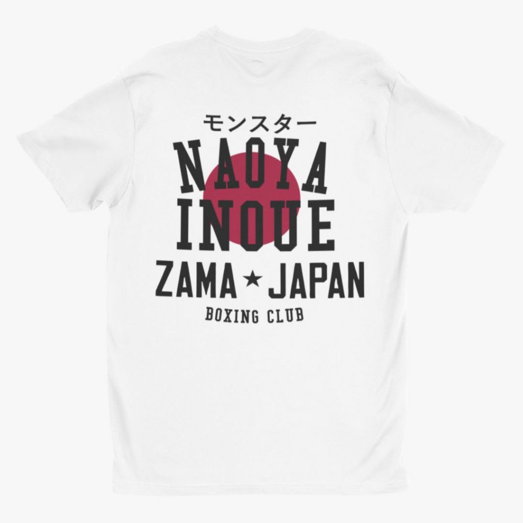 Naoya Inoue Zama Boxing Gym Japan เสื้อยืดวินเทจสีขาว
