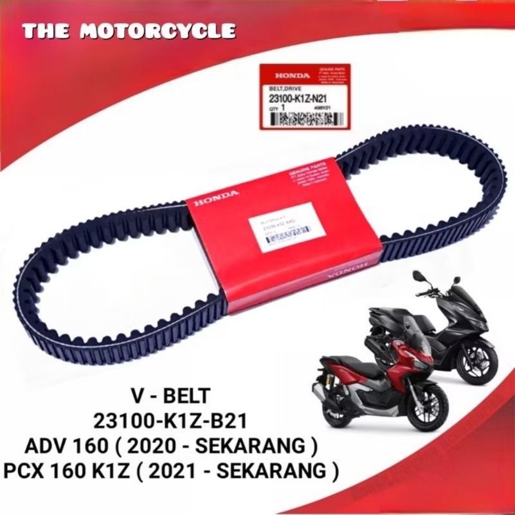 VANBELT V-BELT ONLY PCX 160 ADV 160 CODE K1Z