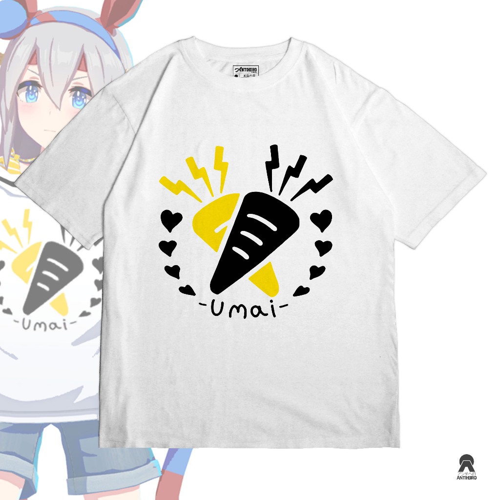 Tamamo Cross Ummamusume ชุดลําลองคอสเพลย์ Uma Musume อะนิเมะเกมเสื้อยืดผ้าฝ้าย Combed 24s เสื้อผ้าญี่ปุ่น Antihero ผ้า