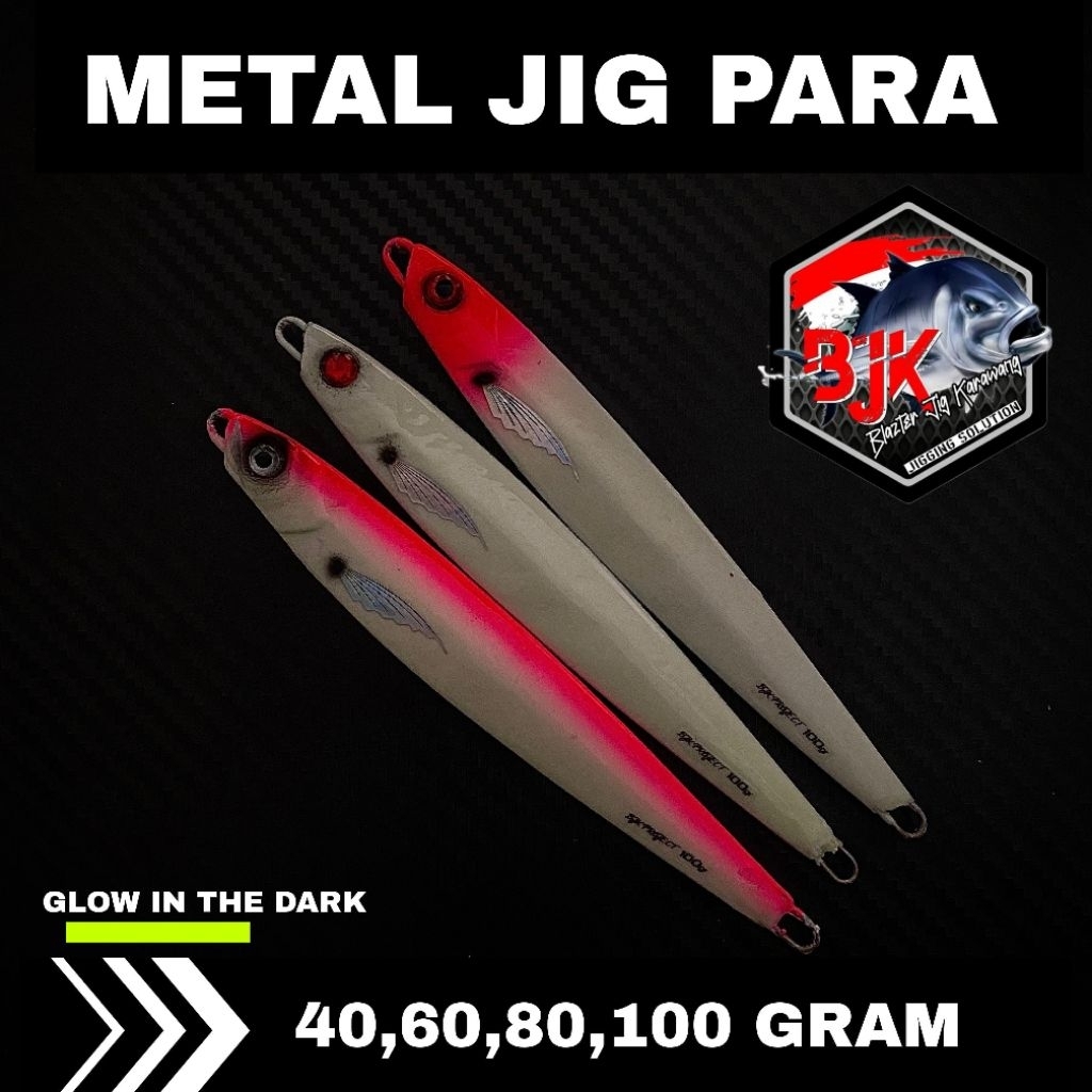 METAL JIG PARA 40g ถึง 100g BJK เหยื่อตกปลา