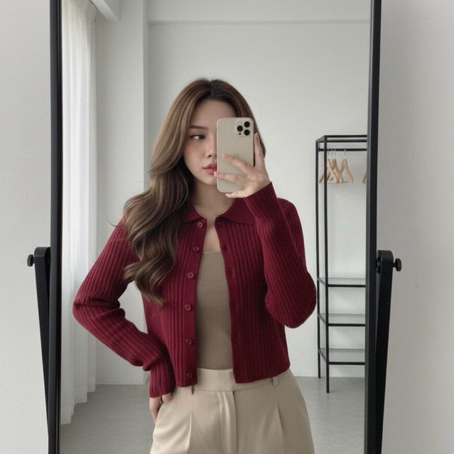 ผู้หญิง ONE-K KNIT TOP IMPORTED FROM BANGKOK / PREMIUM RIB KNIT ผู้หญิง KNIT