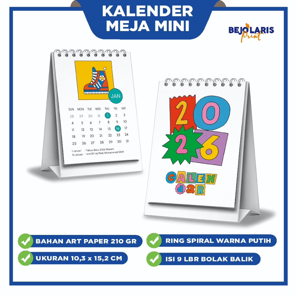 จิ๋ว สุนทรียศาสตร์ ปฏิทินตั้งโต๊ะ 2026 ปฏิทินตั้งโต๊ะ 2026 ปฏิทินมินิ 2026