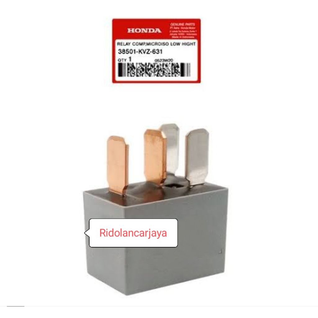 RELAY ASSY POWER 4 PIN BEAT ESP 38501-KVZ-631 ต้นฉบับ HONDA AHM