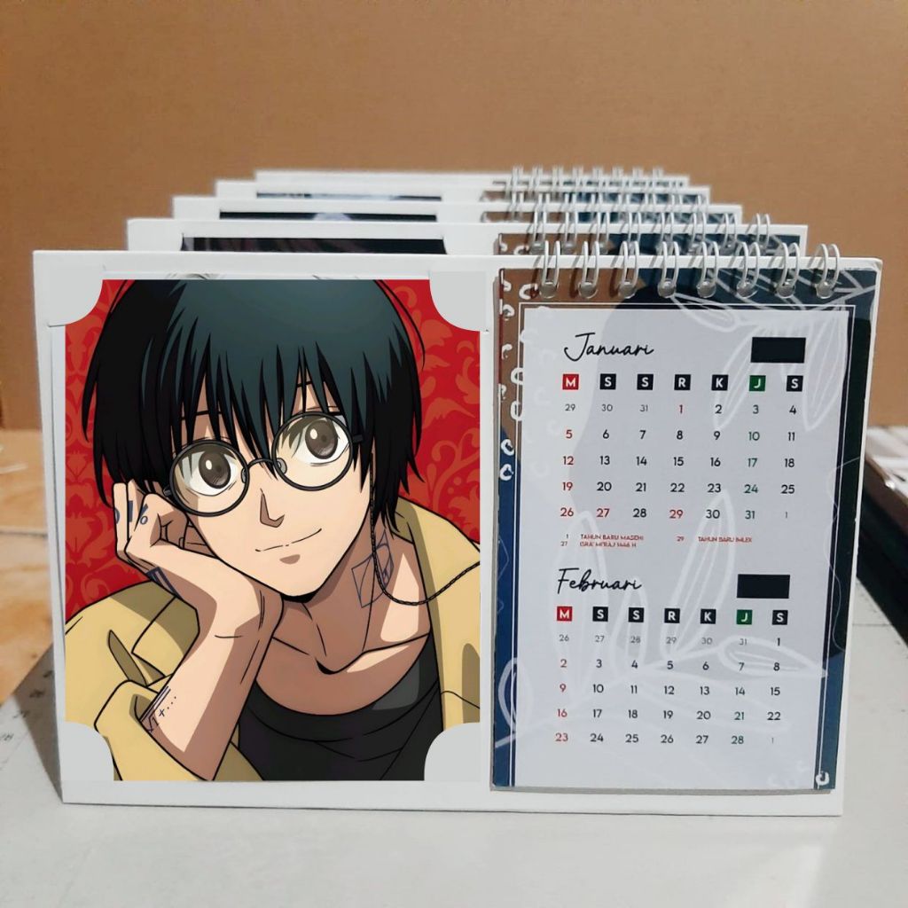 ปฏิทินนั่ง 2026 SAKAMOTO DAYS ANIME CALENDAR 2026 NAGUMO SAKAMOTO