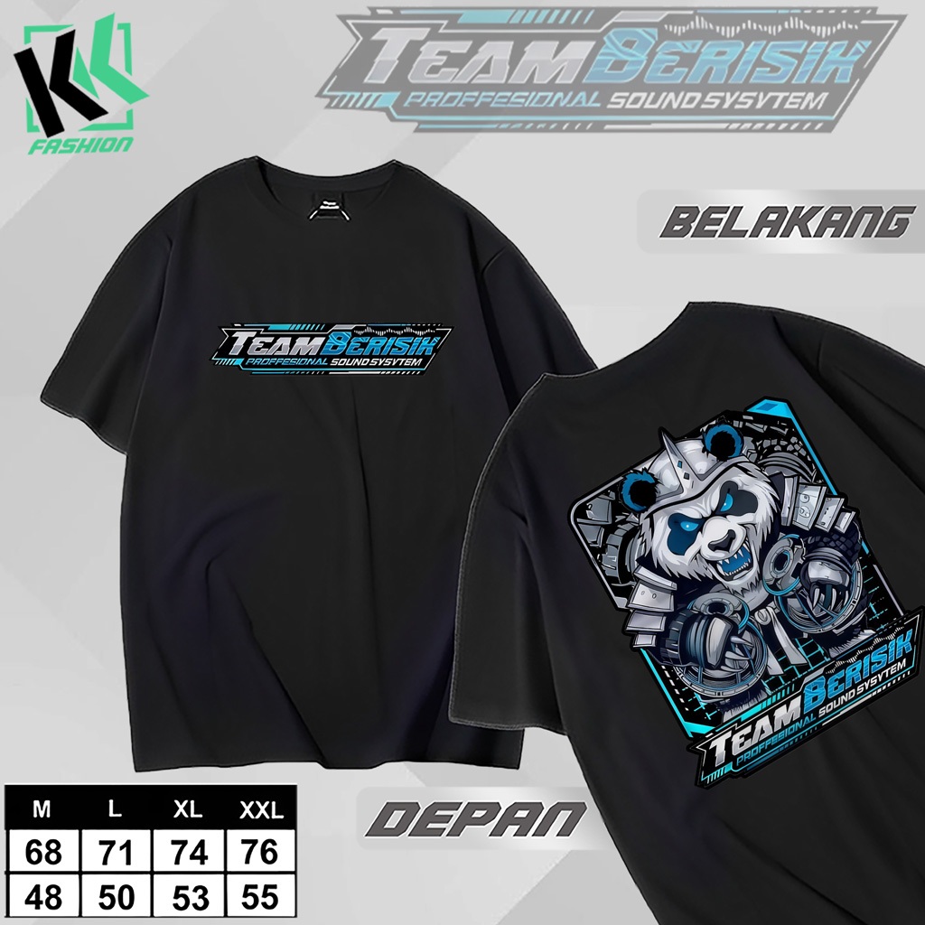 KK_FASHION Sound System Team Noisy เสื้อยืด / ระบบเสียง Team Noisy Distro เสื้อยืด / เสื้อยืดผู้ชายแ