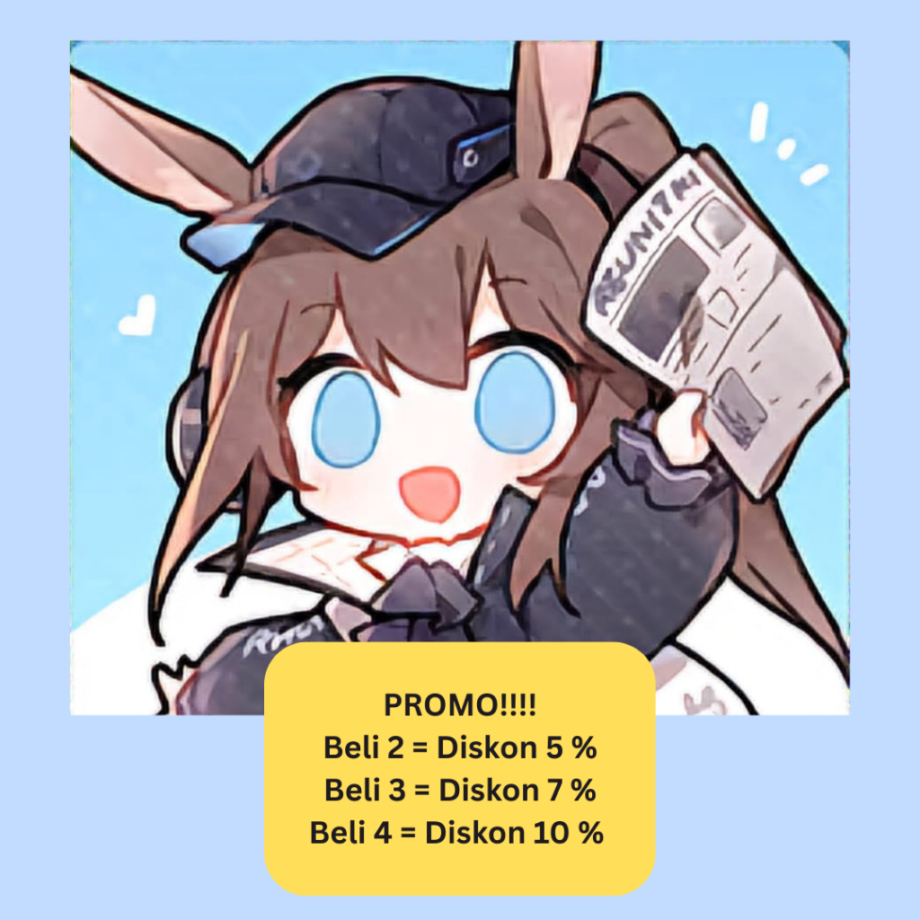 พวงกุญแจ GANTUNGAN Arknights Chibi (A)