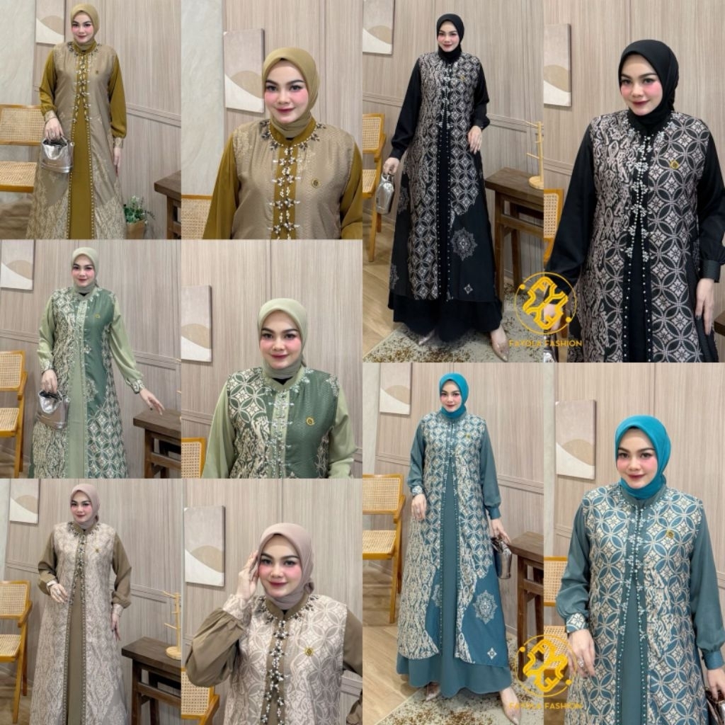 Lamera/kanya dress premium by fayolla