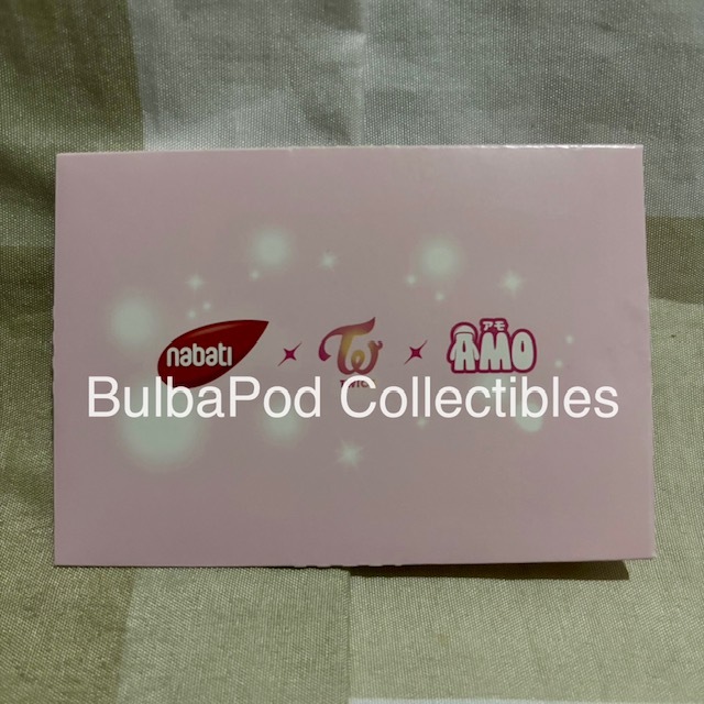 TWICE x Nabati x Amo Photocard อย่างเป็นทางการ