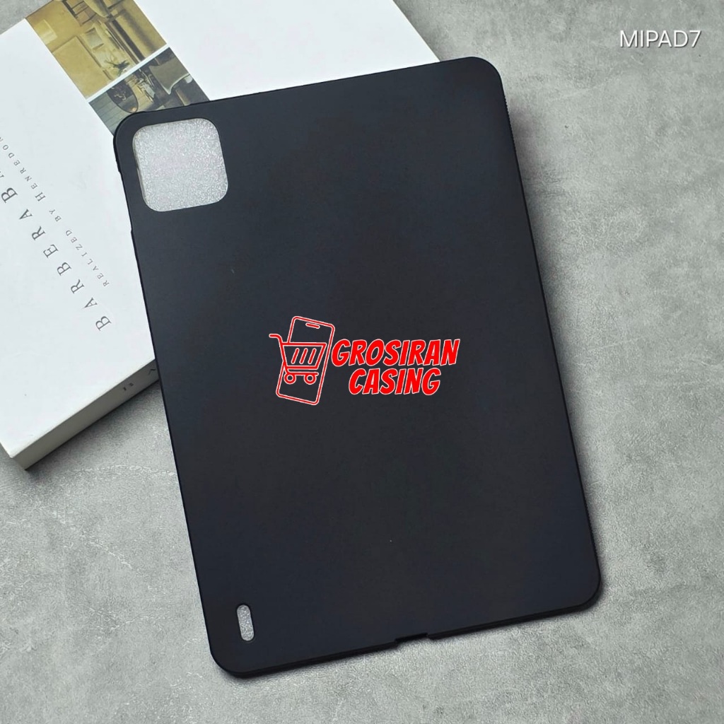 Xiaomi Pad 7 11" Jelly Case Macaron Black Matte Premium Jelly Case