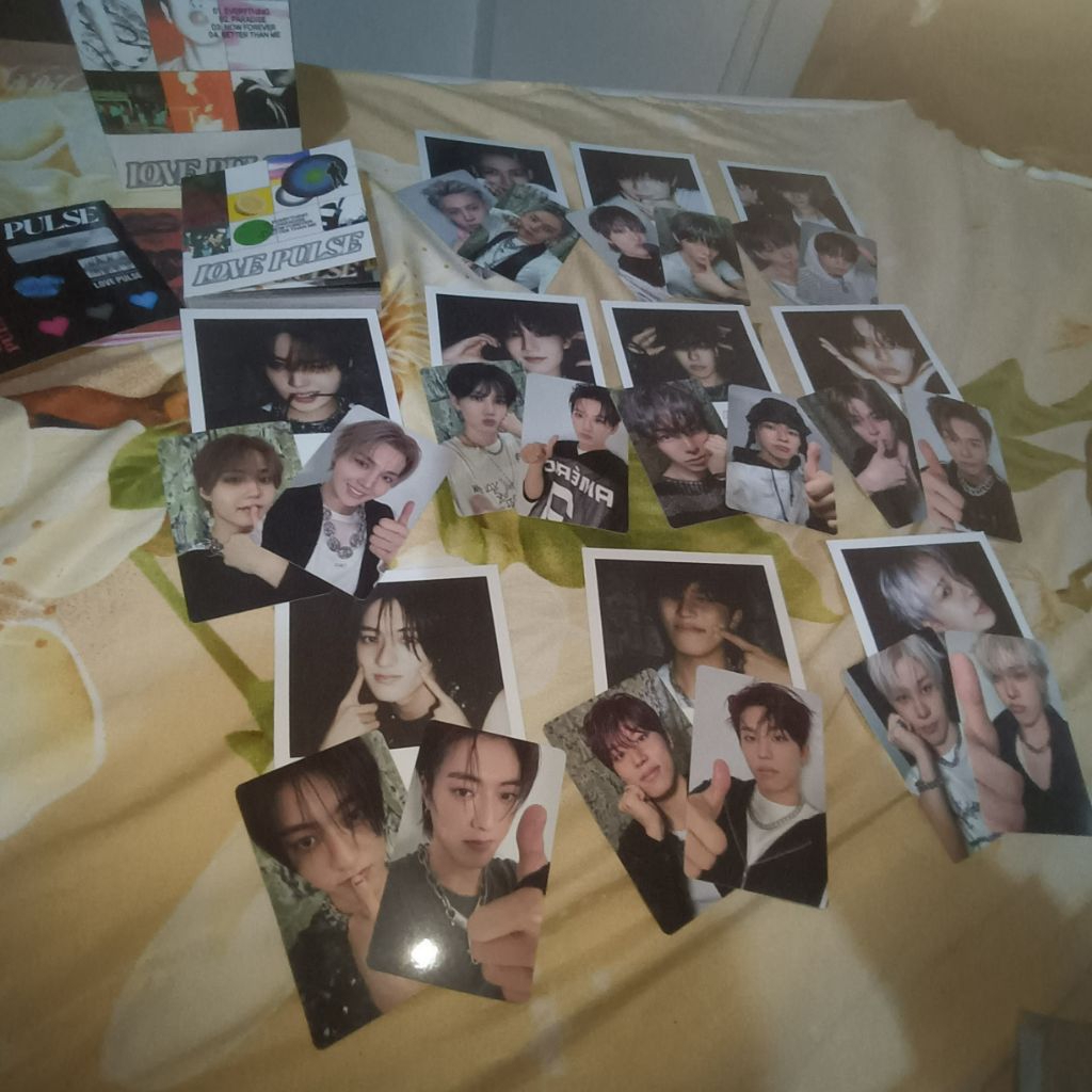 READY INA FULLSET / SHARING MEMBERSET LOVE PULSE TEUME VERSION SHARING TREASURE 3rd MINI ALBUM HYUNS