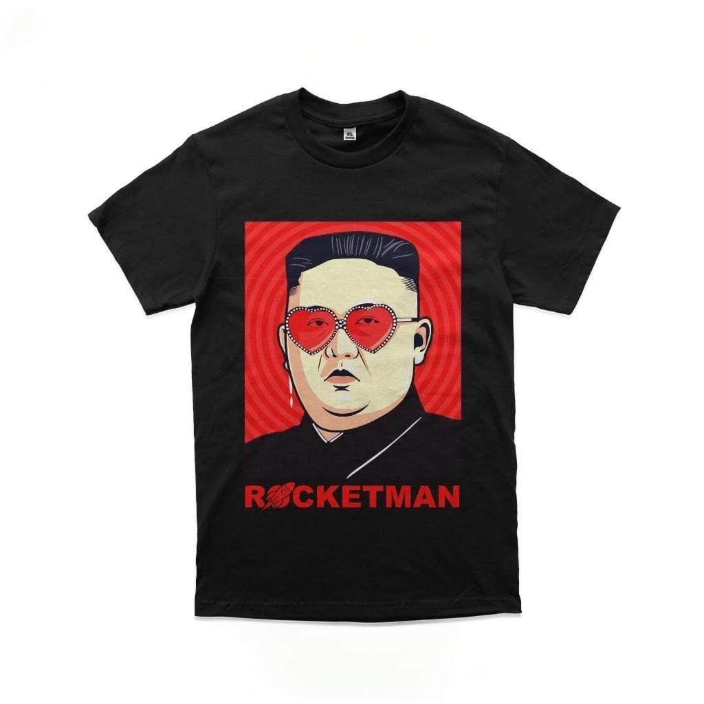 เสื้อยืดรูป Kim Jong Un / เสื้อยืดผู้ชายและผู้หญิงหวีแบบกําหนดเอง 24s