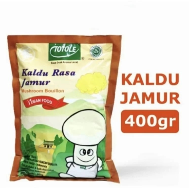 TOTOLE 400 กรัม เห็ดฮาลาล | MUSHROOM BROTH PRACTICAL PACKAGING HALAL NON ผงชูรส