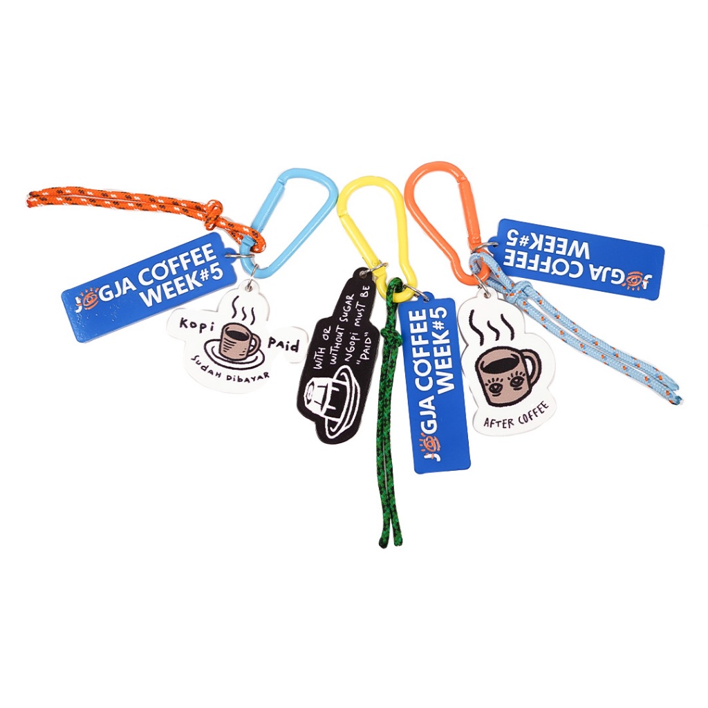 Bag Charm Merch Jogja Coffee Week 5 x Dagadu