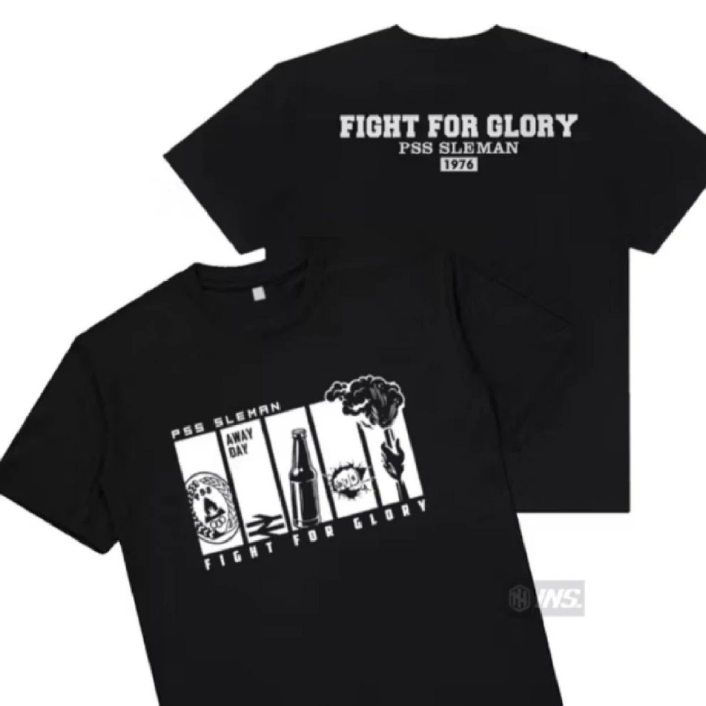 เสื้อยืดต่อสู้สําหรับ glory pss sleman 1976