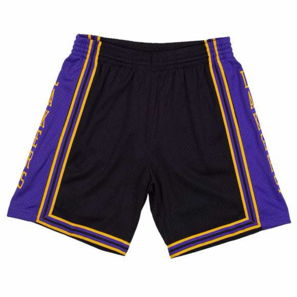 LAKERS SPECIAL EDITION BASKETBALL PANTS RELOAD สีดํา
