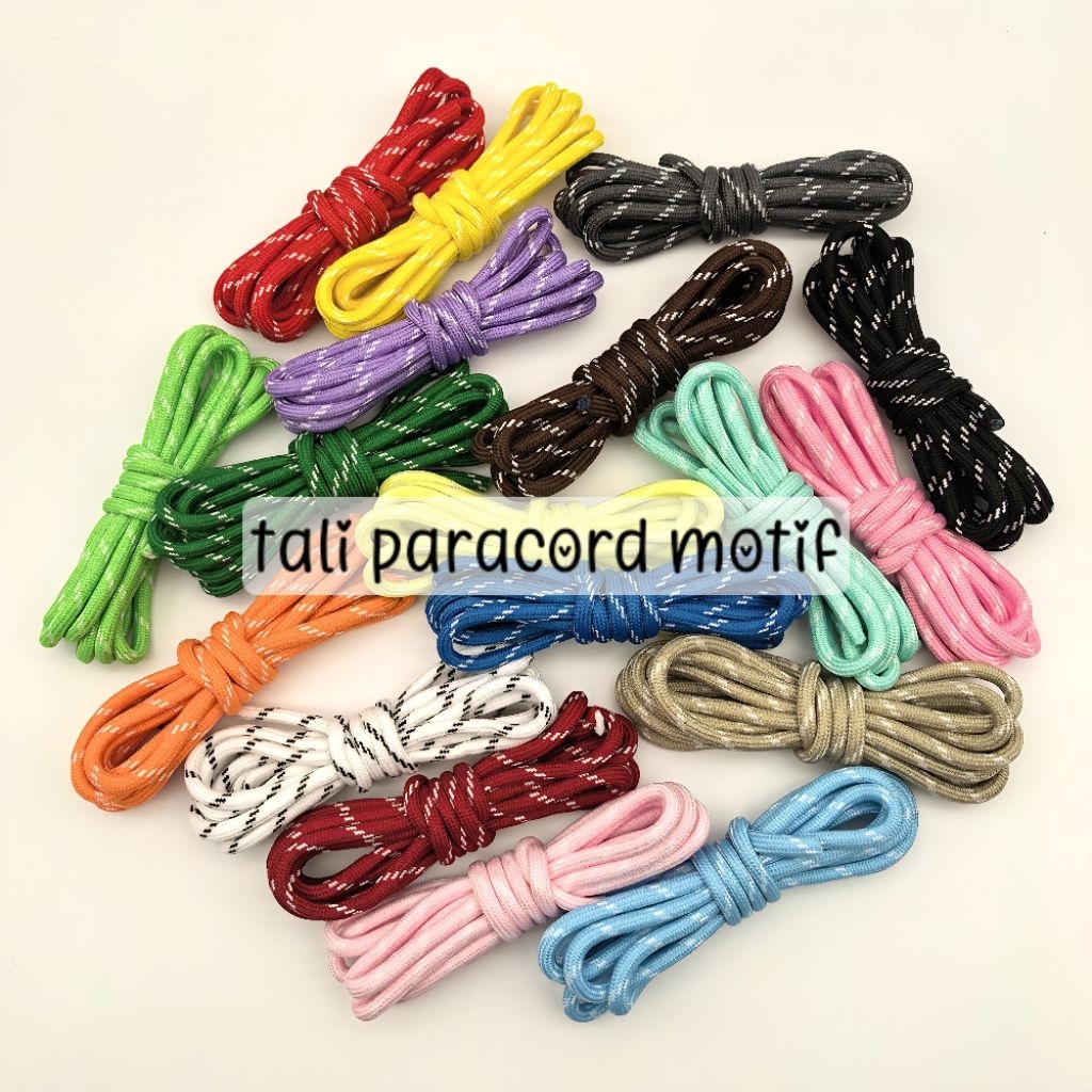 เชือก prusik 3m และ paracord ขนาด 4mm สําหรับห้อยกระเป๋าและพวงกุญแจ
