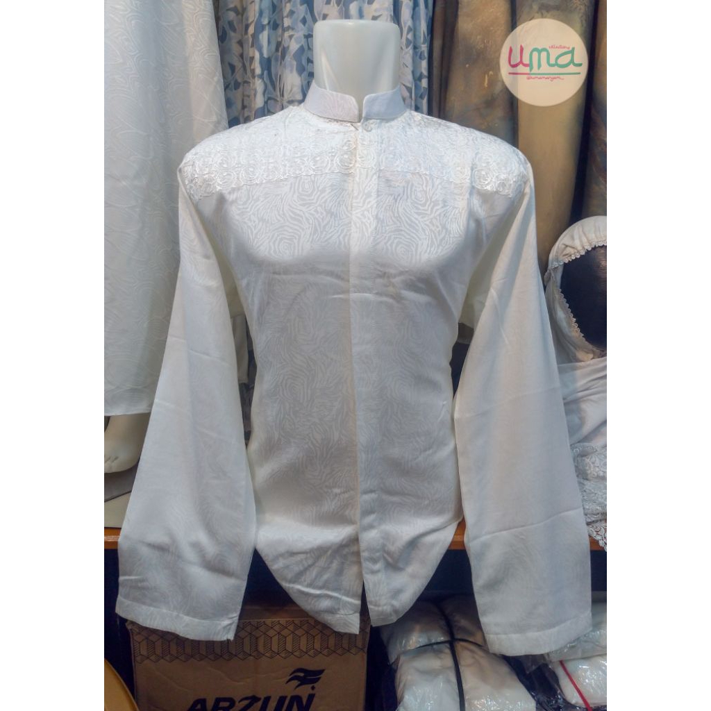 เสื้อเชิ้ต Koko แขนยาว ลายเข้าชุด วัสดุ Jaguar