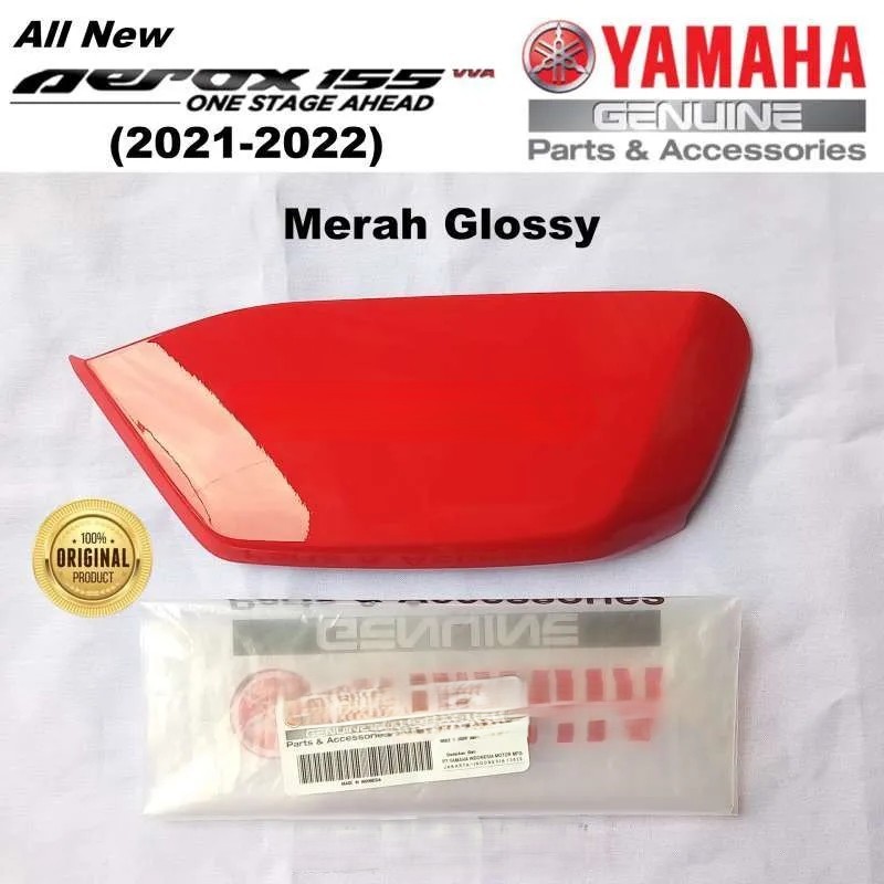 ใหม่ทั้งหมด Aerox เชื่อมต่อ Original ด้านหน้า Small Wing Fin Cover A BBP-F8346-00-P2, BBP-F8345-00-P