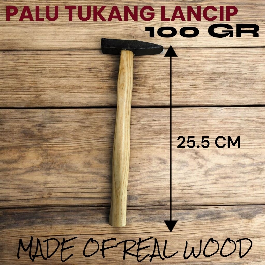 ค้อนลับคม 100g ด้ามไม้ PRC S2550