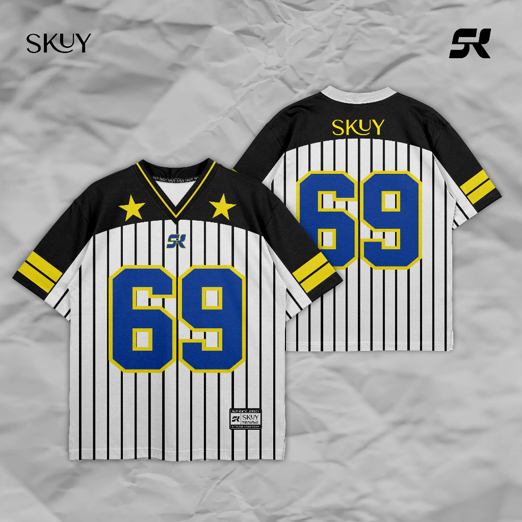 OVERSIZE JERSEY ORIGINAL SKUY INDUSTRAIES - OVERSIZE JERSEY - DRYFIT JERSEY - เสื้อยืด OVERSIZE JERS