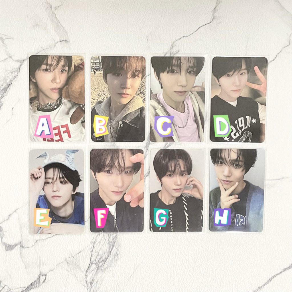 Photocard pc nct wish jaehee ตุ๊กตา wish poppop jewel case QQ 1 2 3 4 star คงที่