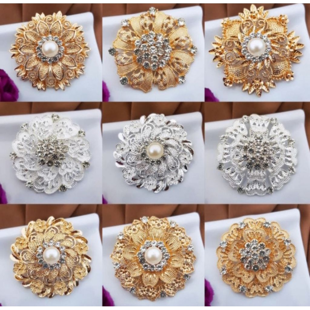 JAVANESE SUMATRA ETHNIC BroUSH ETHNIC CHEST BRROOCH