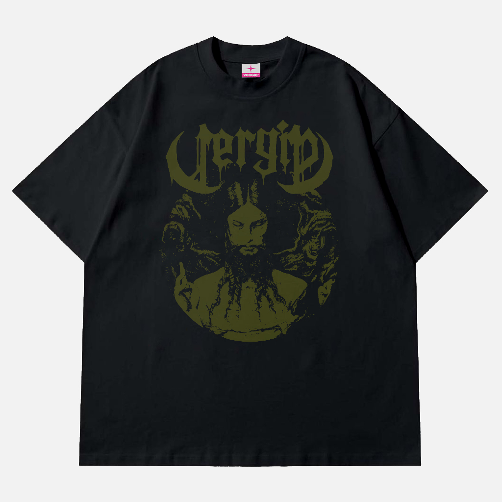 โลคาล์ VERGIE | เดสรัส | เสื้อยืดโอเวอร์ไซส์ | เสื้อยืด Distro Brand Local Original Clothing Quality