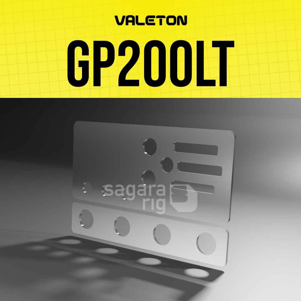 เอฟเฟกต์ป้องกันกีต้าร์ Valeton GP200LT – ตัวป้องกันไมกาอะคริลิก