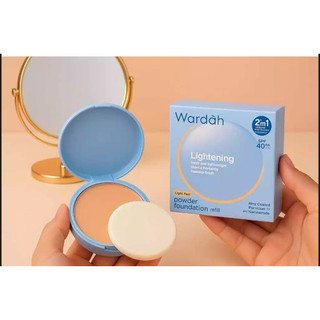 Grosir Harga Murah Wardah Lightening Bedak Padat SPF 15 refill