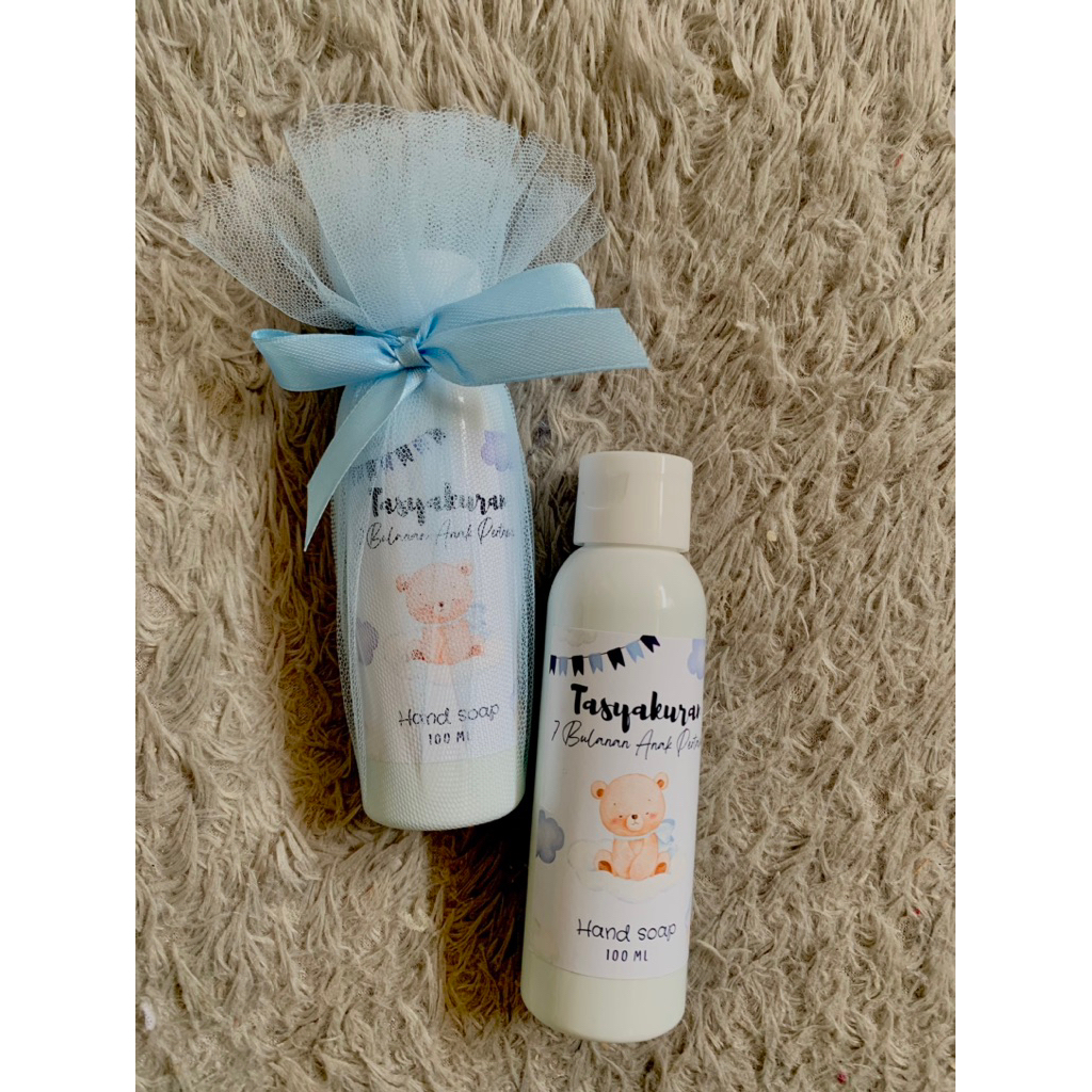 THEMATIC HANDSOAP SOUVENIR - WEDDING SOUVENIR 4 MONTHS 7 MONTHS AQIQAH CIRCUMCISION CIRCMINSION BABY