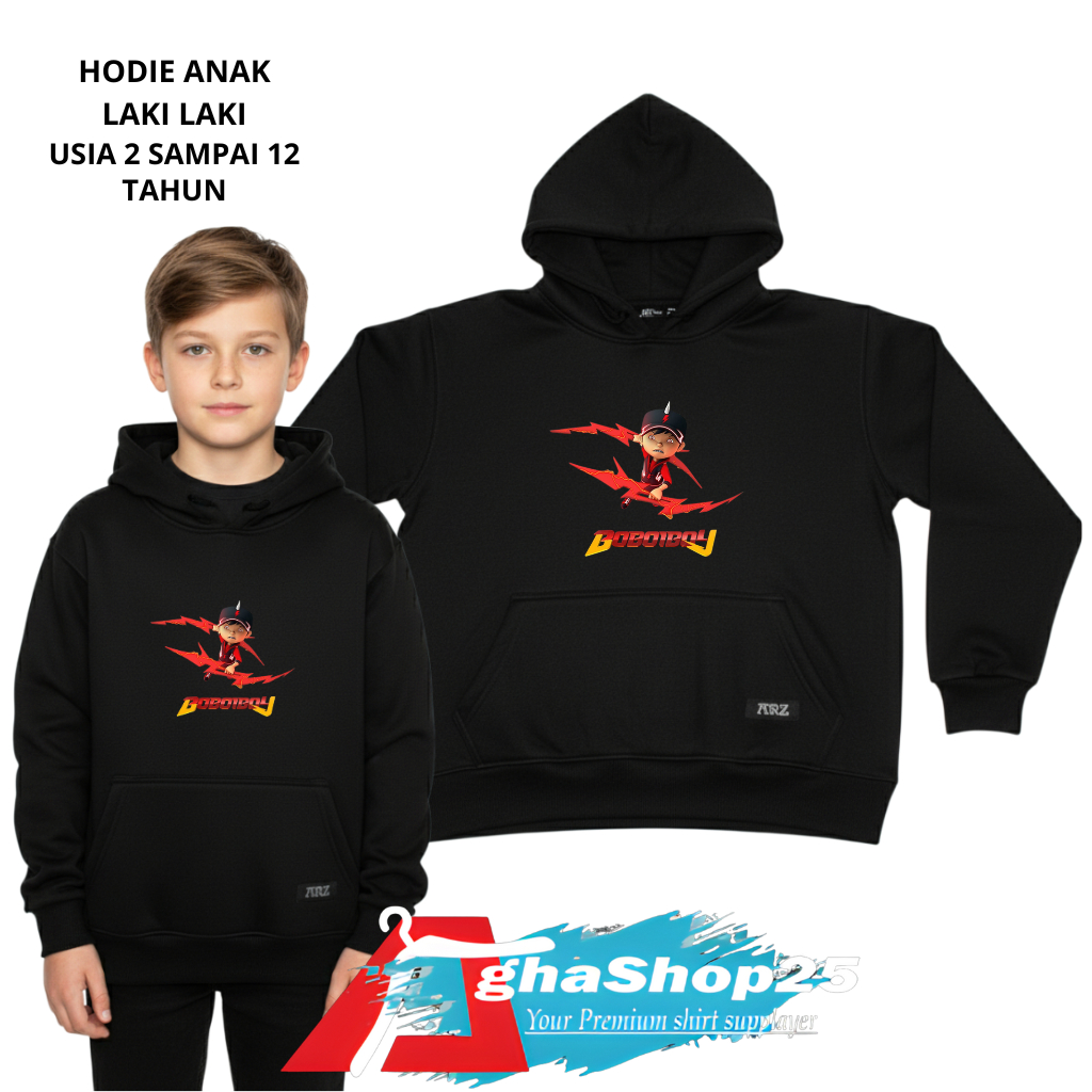 BOYS HODIES พร้อมPICTURE BOBOIBOYS อายุ 2 ถึง 12 ปี