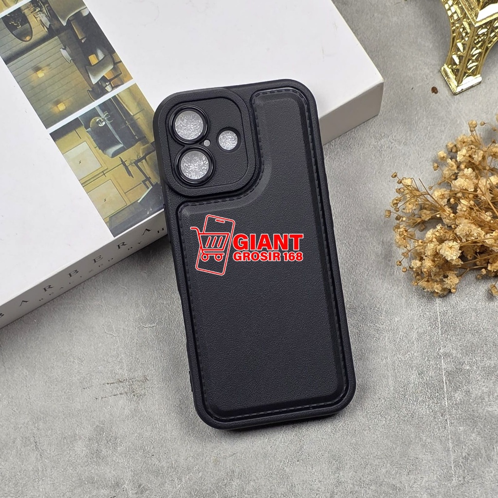 IPHONE 17 IPHONE 17 AIR IPHONE 17 PRO IPHONE 17 PRO MAX LEATHER PRO CAMERA BLACK SOFTCASE IPHONE 17 