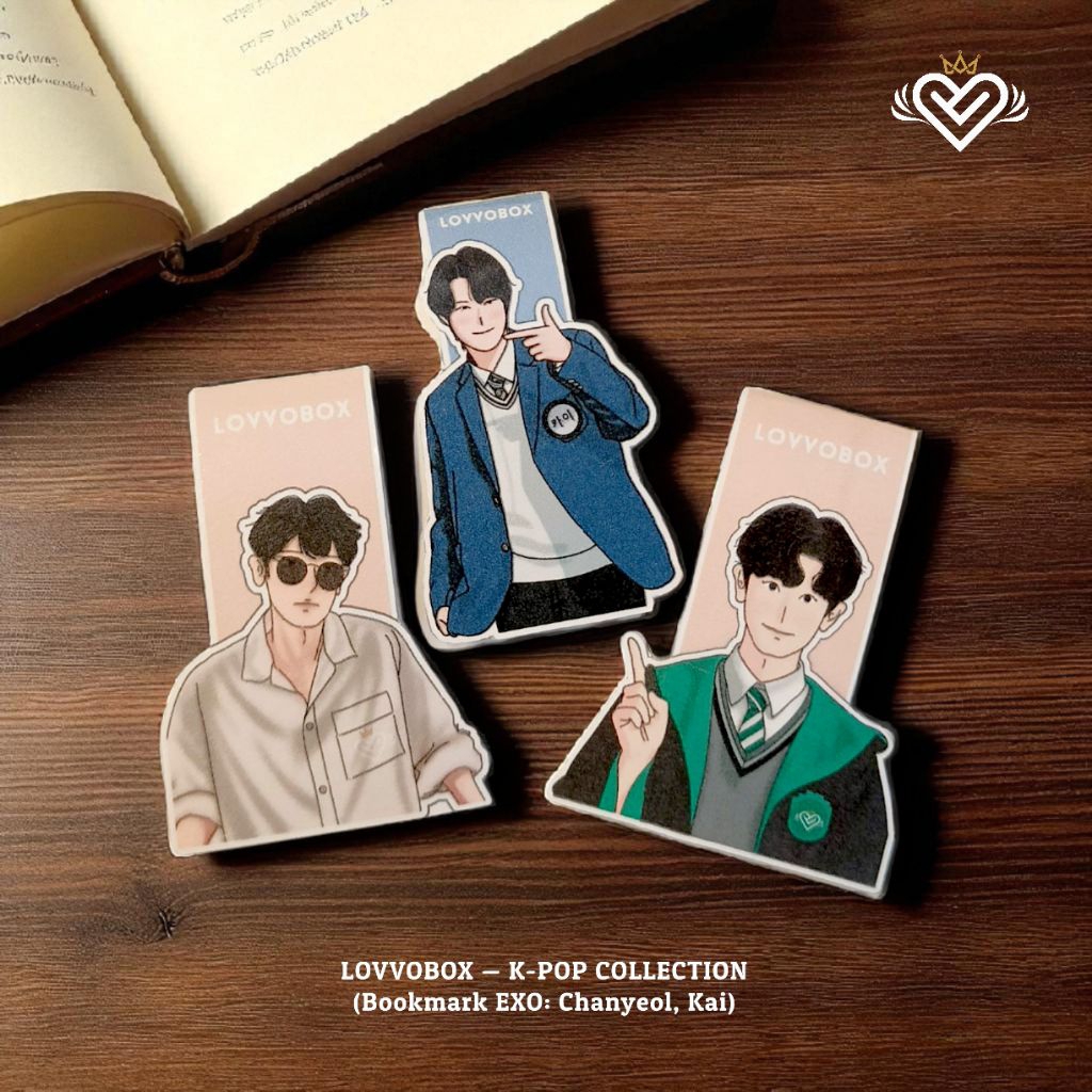 Fanart K-Pop Kai - Yool Magnet Bookmark / Fanart Bookmark