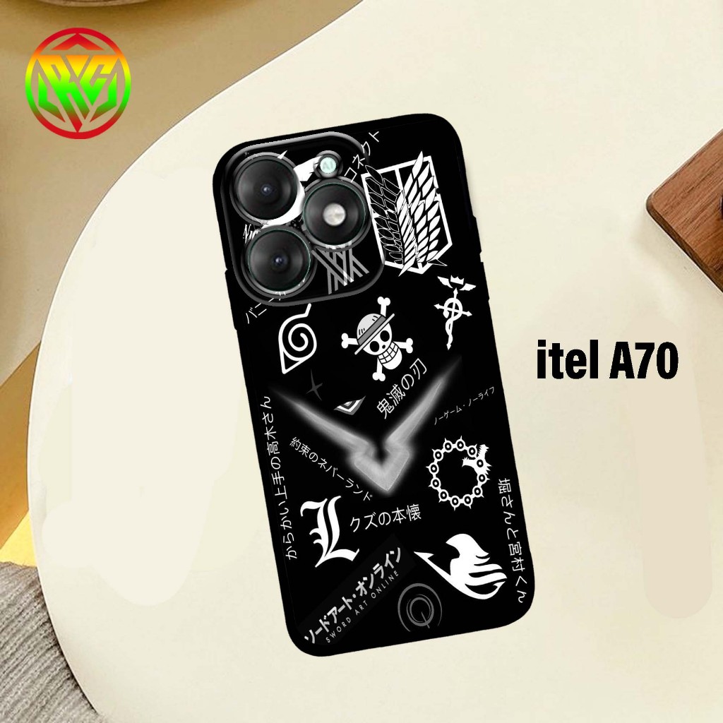 Real Case itel A70 - Last Motif Softcase Procamera Case soft casing Hp ital A70 [Aesthetic Motif] - 