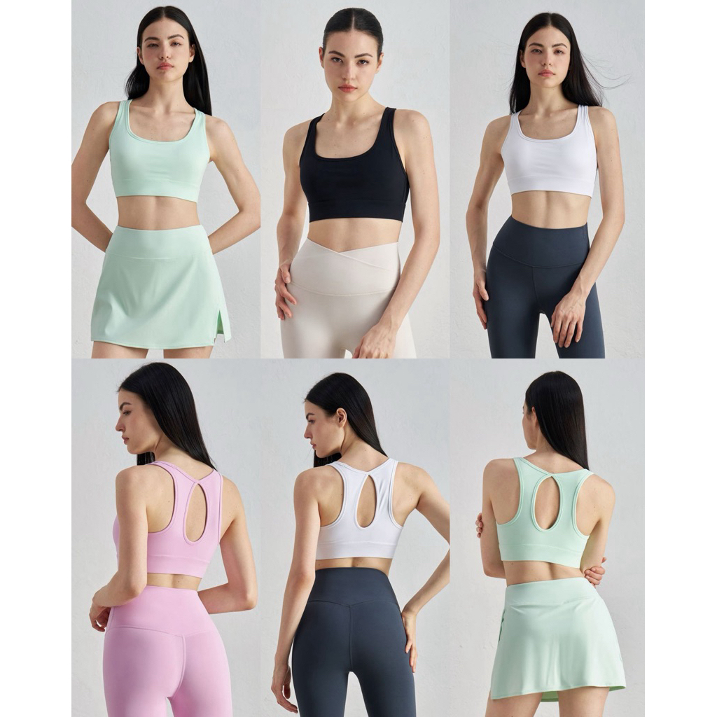 CN1009-WX52002 BASIC SPORT BRA TOP WEAR ACTIVE WEAR นําเข้าจีน TBW