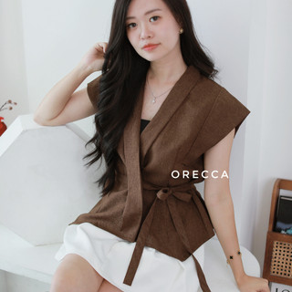 ORECCA - Sarang Top Atasan Wanita Lengan Pendek