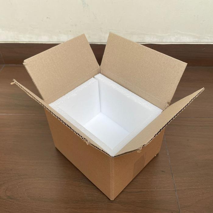 กล่องและ Styrofoam One Package