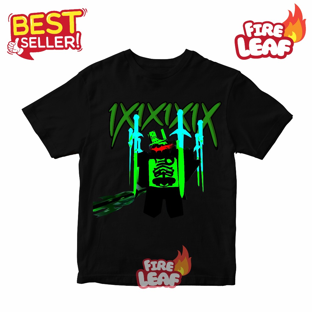 เสื้อยืดเด็ก TOP 1X1X1X1X ROBLOX FORSAKEN