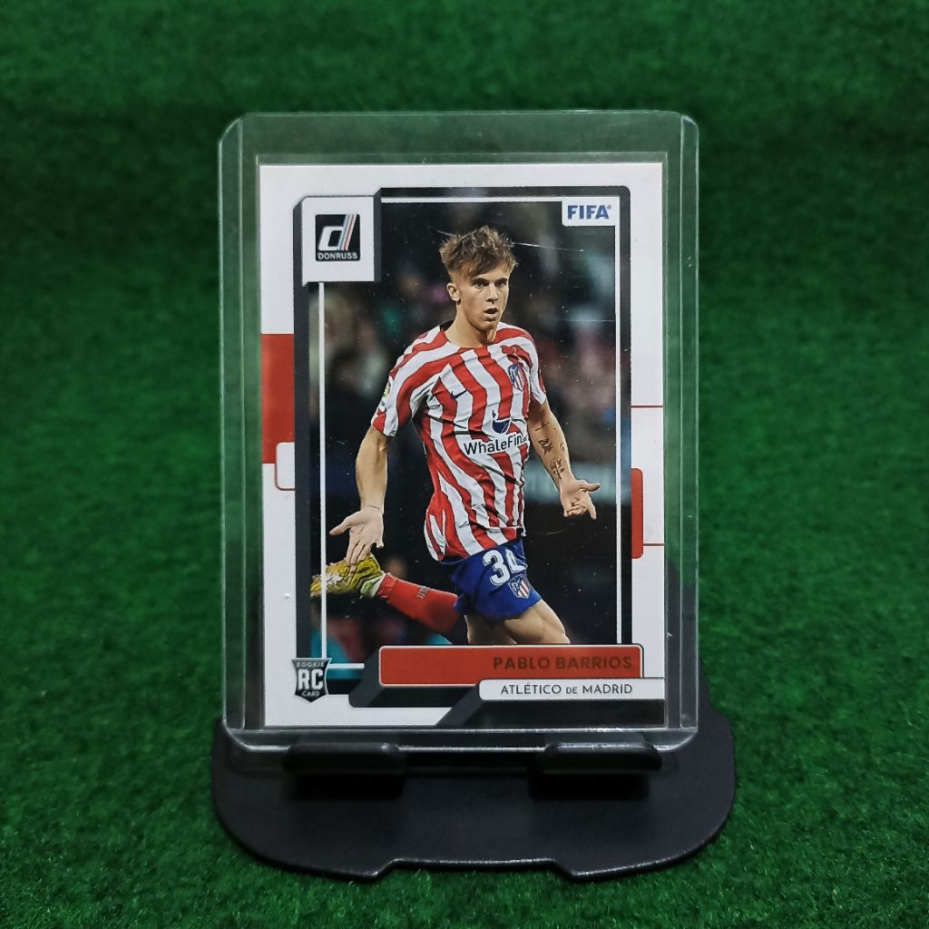 PABLO BARRIOS RC ROOKIE ATLETICO MADRID PANINI DONRUSS 22/23