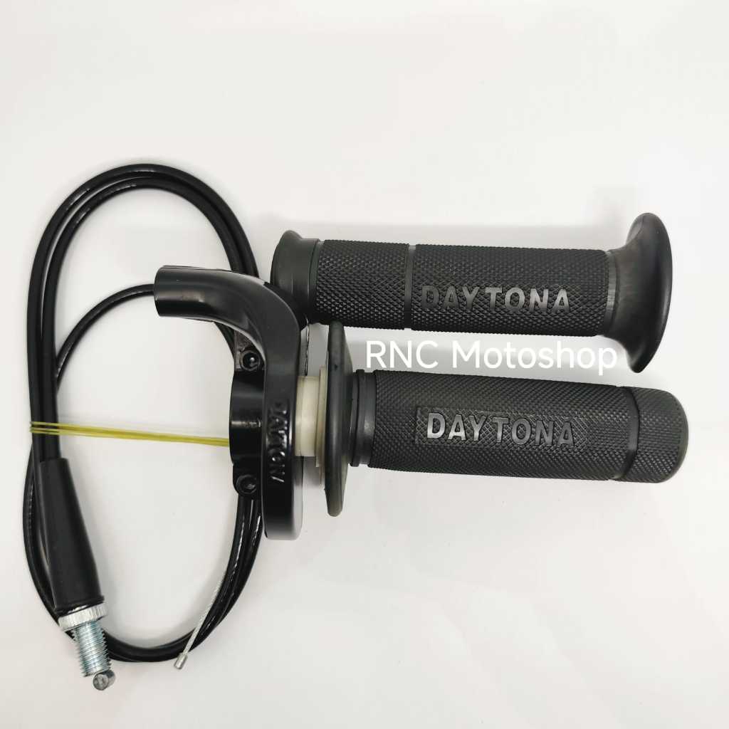 เงินสดแก๊ส Spontan DYTONA Plus Grip 90cm RXKing, Vixion, FU, Ninja, CBR มอเตอร์ Sport