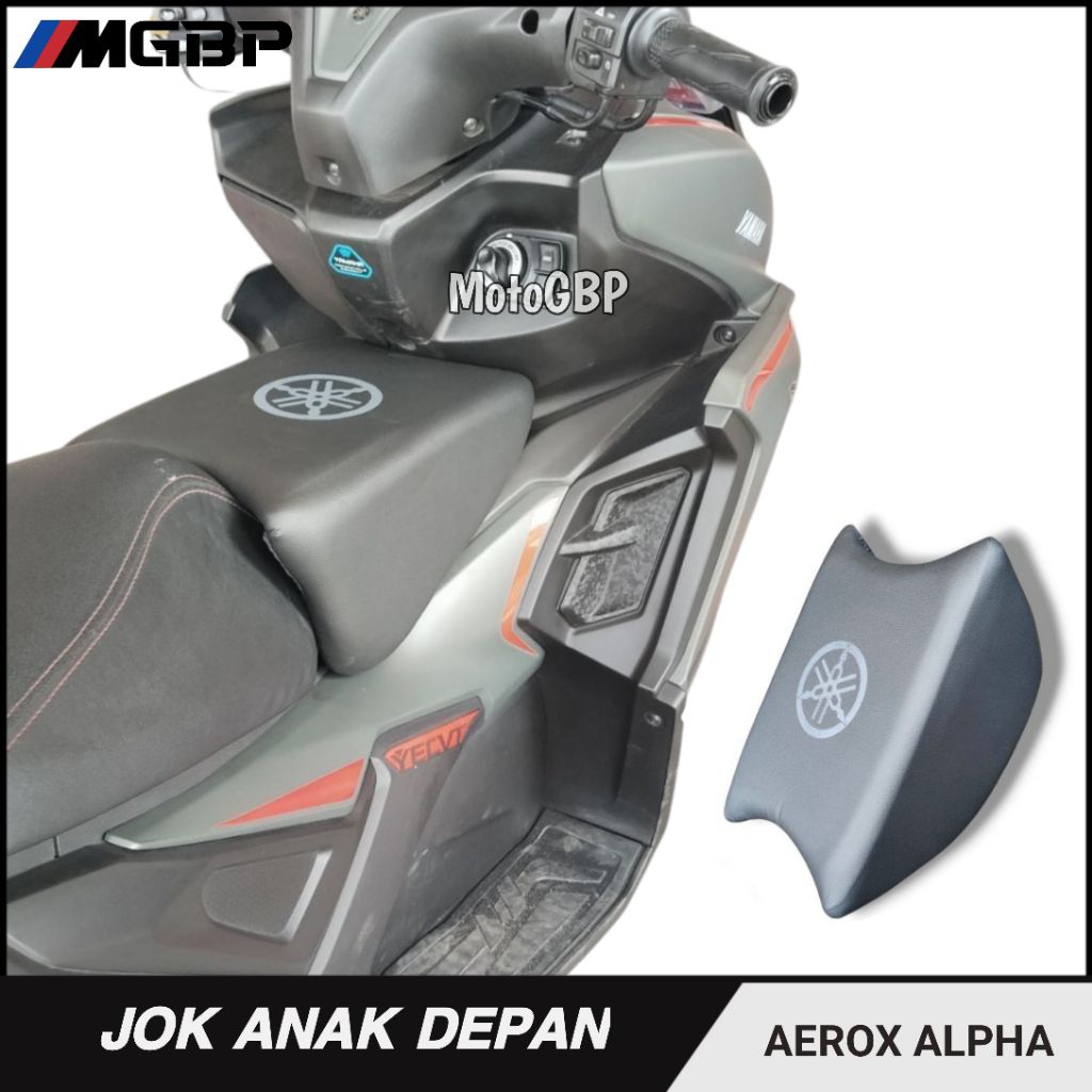 Yamaha Aerox Alpha Turbo 2024 2025 ที่นั่งเด็กด้านหน้าพร้อมโฟมหนาระดับพรีเมียม