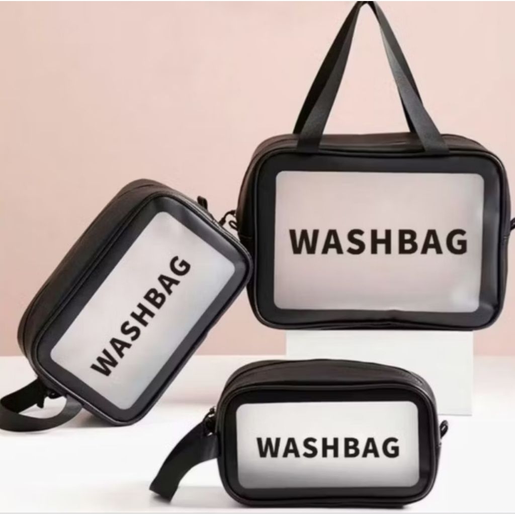 กระเป๋าเครื่องสําอางใส Washbag/WATERPROOF Washbag POUCH