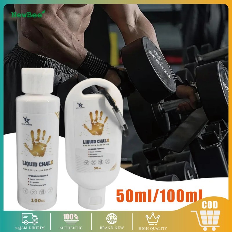 Fitness Liquid Chalk 50ml 100mlลื่นGym Liquid Chalkผงแมกนีเซียมชอล์กยก