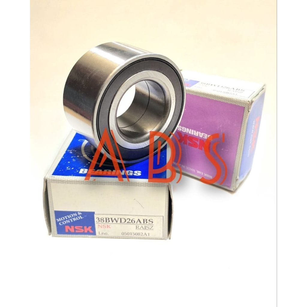 BEARING 38BWD26 ABS NSK / FRONT WHEEL BEARING JAZZ OLD VTEC/IDSI 38X73X40MM