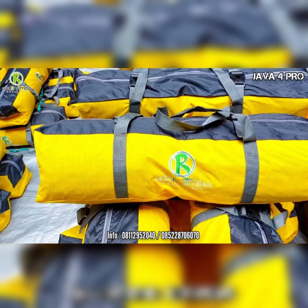 TENDA ARA DOME TENT BAG สําหรับ JAVA 4 PRO BORNEO 4 TENDAKI DOME TENT CAPACITY 4 PEOPLE