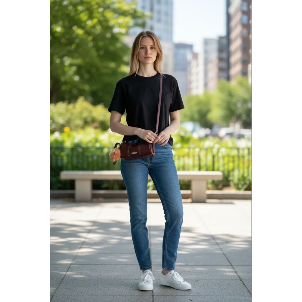 กระเป๋าสะพายไหล่ผู้หญิง Gulli 1 อวกาศเรียบหรู