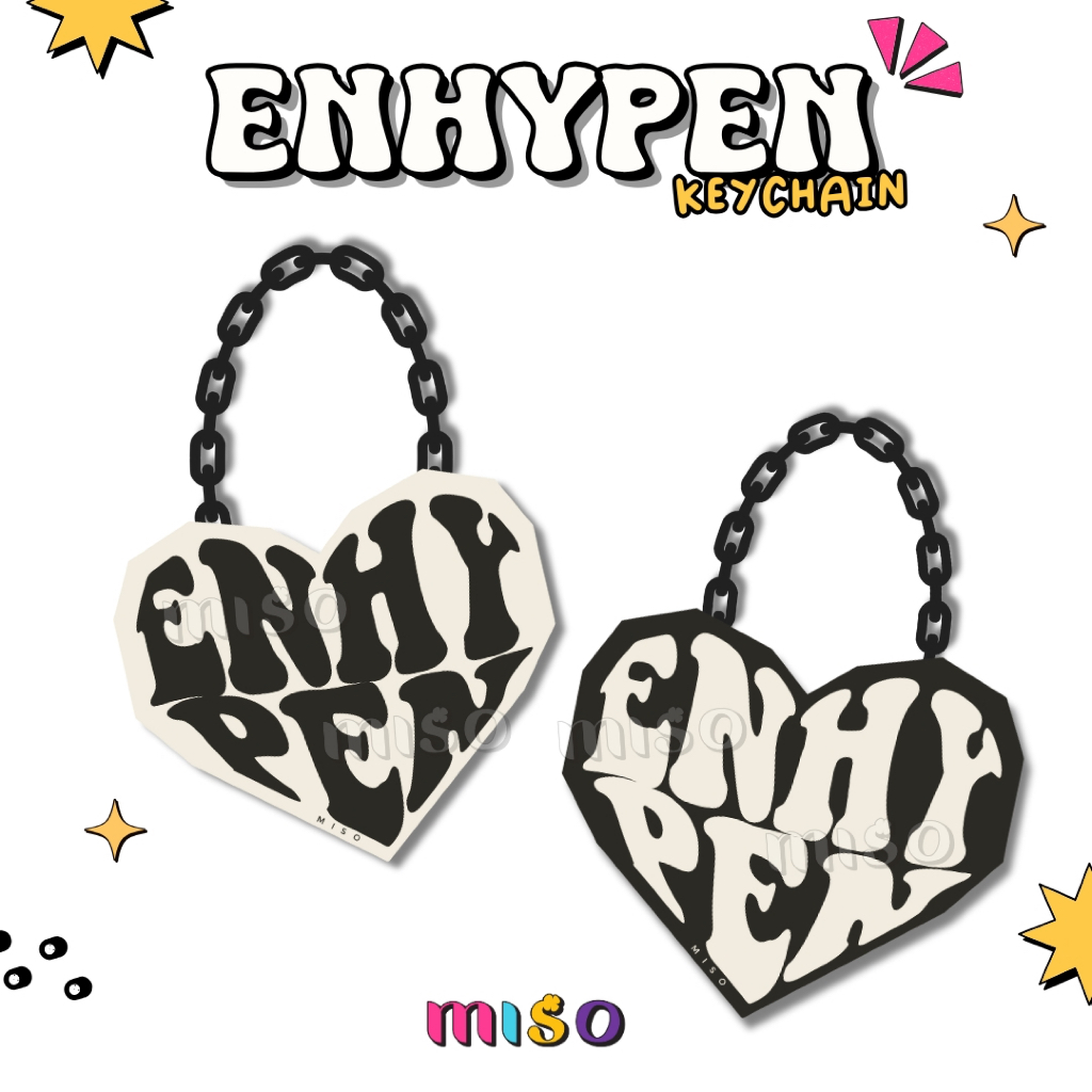 GANTUNGAN พวงกุญแจอะคริลิค ENHYPEN / พวงกุญแจ ENHYPEN / พวงกุญแจ ENHYPEN / พวงกุญแจอะคริลิค ENHYPEN 