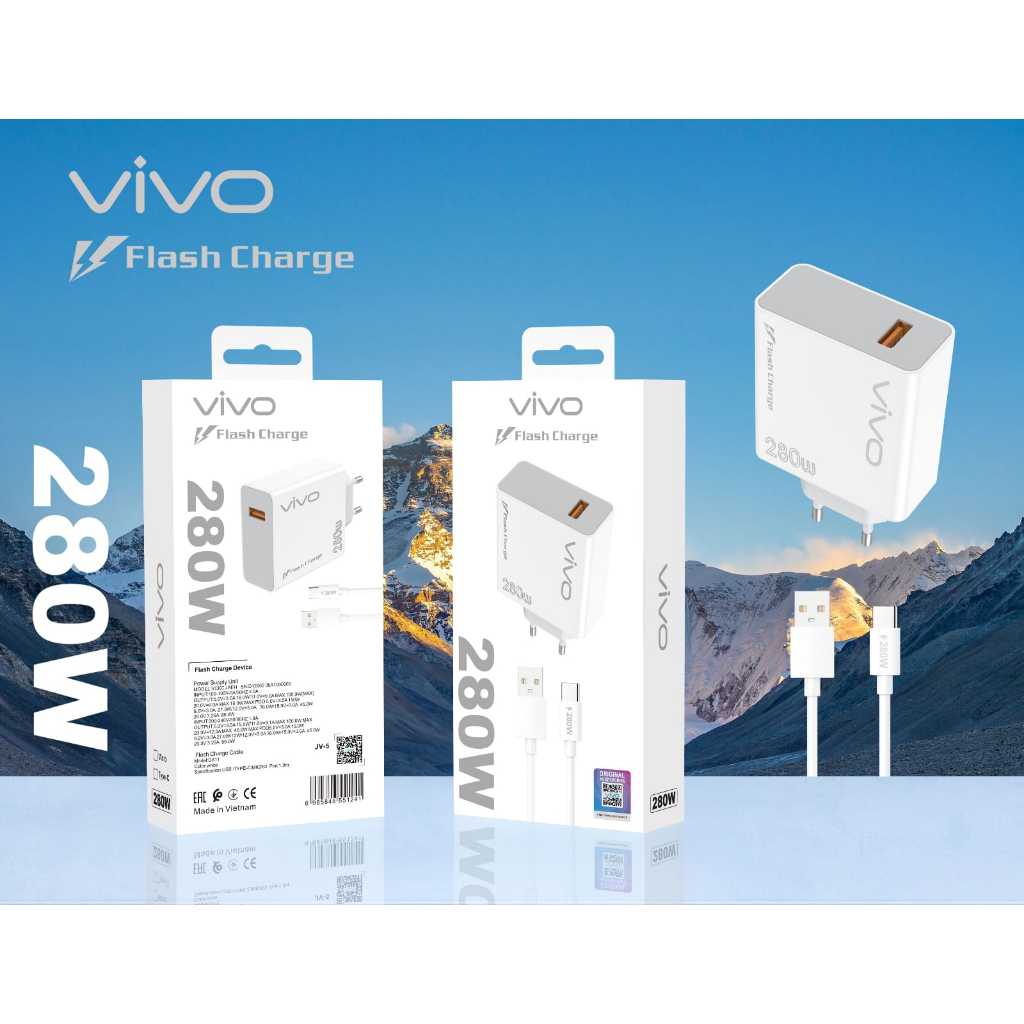 VIVO 280W SUPER FAST CHARGING CHARGER ของแท้ 100%